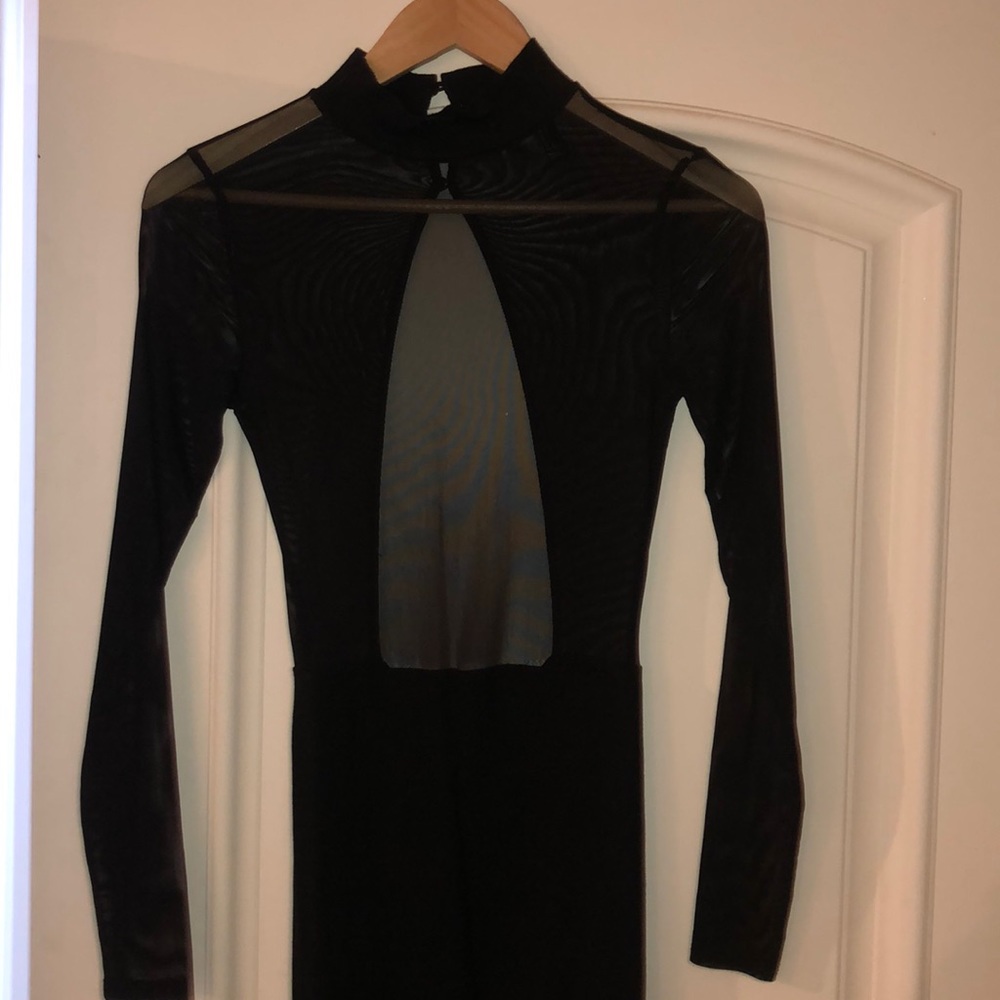 Mesh Top Jumpsuit